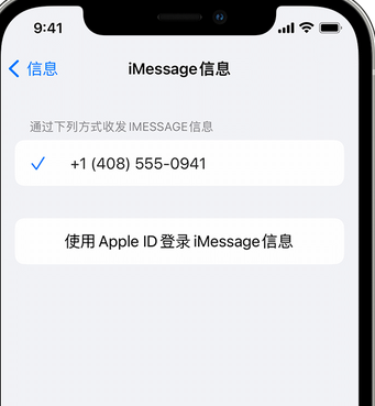 神木apple维修iPhone上无法正常发送iMessage信息 